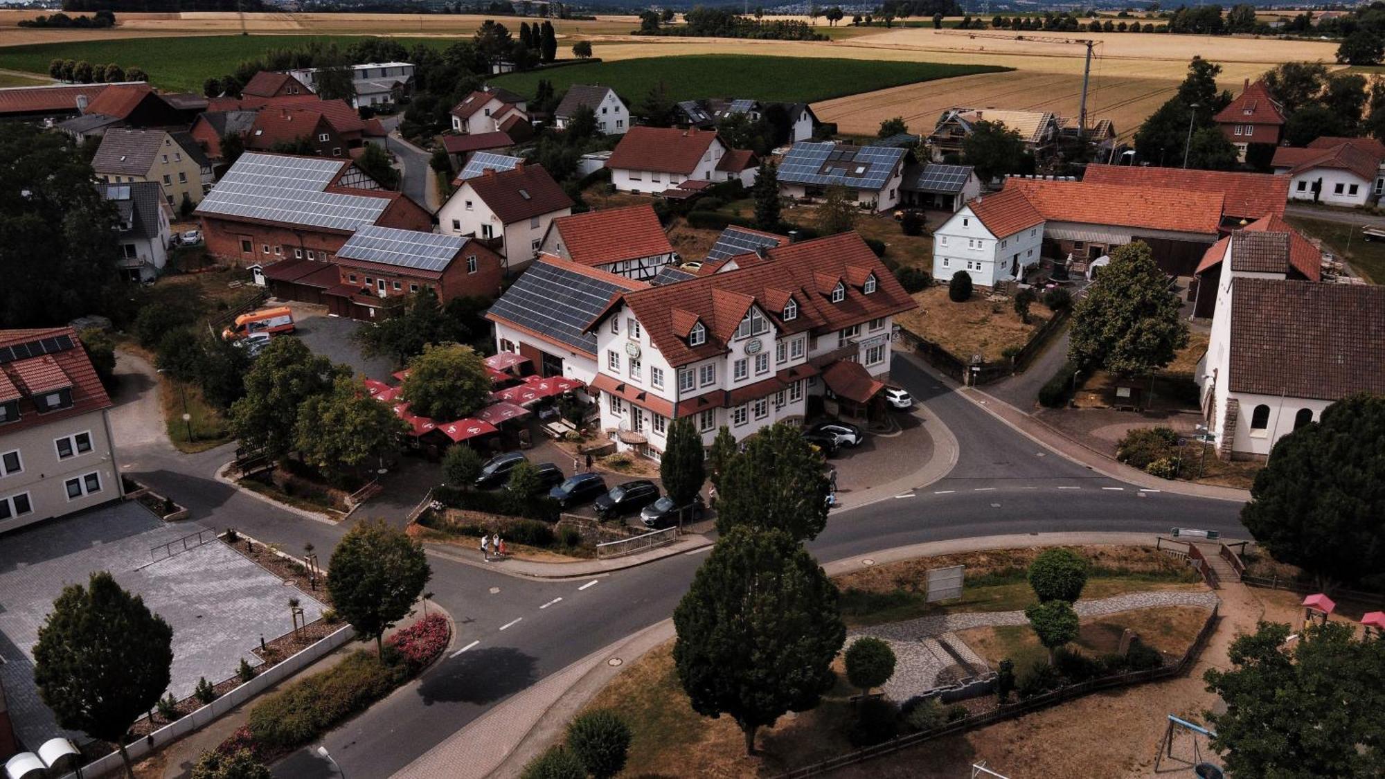 Landhaus Rhoenblick Kuenzell Extérieur photo